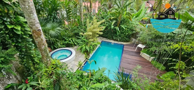 Imagem Casa para vender ou Temporada em Juquehy - Max 16 Pessoas, 500m da praia com 7 dormitórios, 500m² de área construída | Juquehy Imobiliária
