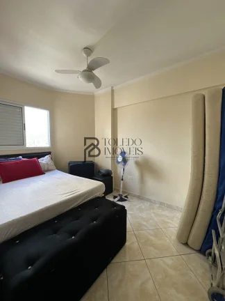 Imagem Apartamento PORTEIRA FECHADA, 01 dormitório, com sacada e 41 m² de área útil - LAZER COMPLETO - Mirim/PG