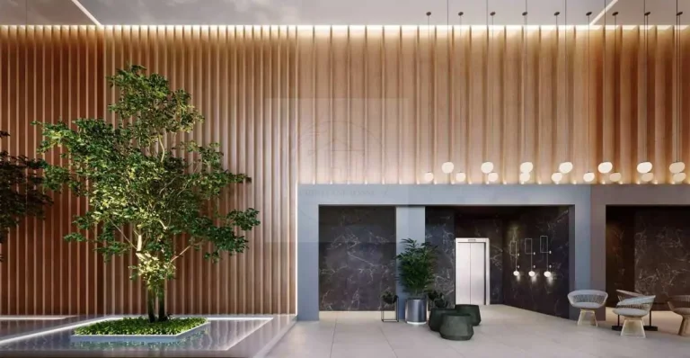Imagem Hype-Apartamento de luxo à venda em Ribeirão Preto, Jardim Botânico, com 3 quartos, 156m2, sala com pé direito duplo, andar alto frente.