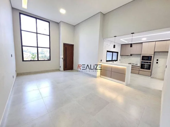 Imagem Casa com 3 suítes e SPA à venda, 140 m² por R$ 1.350.000 - Condomínio Park Gran Reserve - Indaiatuba/SP