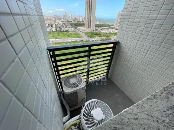 Imagem Apartamento com 2 dormitórios para alugar, 57 m² por R$ 3.235,00/mês - Jockey de Itaparica - Vila Velha/ES