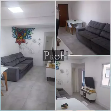 Imagem Cobertura com 2 Quartos à Venda, 157 m² em Vila Scarpelli - Santo André