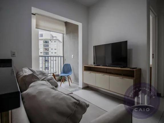 Imagem Apartamento com 2 quartos aluguel , 52m² por R$ 4.600,00 - Alphaville/SP