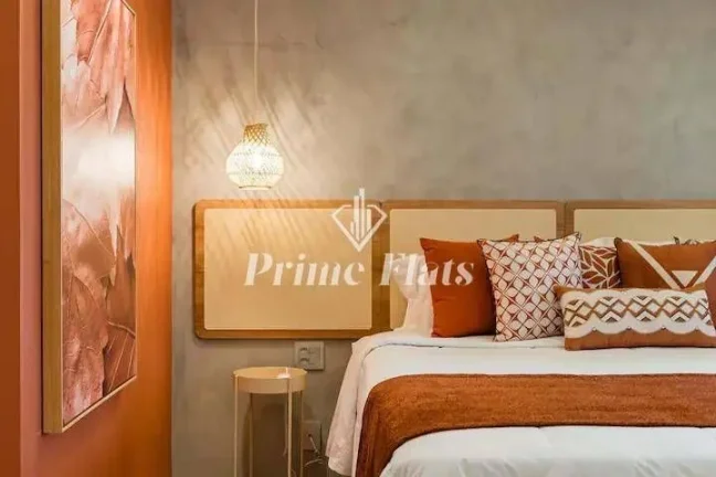 Imagem Flat disponível para locação no The World Executive Flat na Vila Olímpia, com 30m², 1 dormitório e 1 vaga