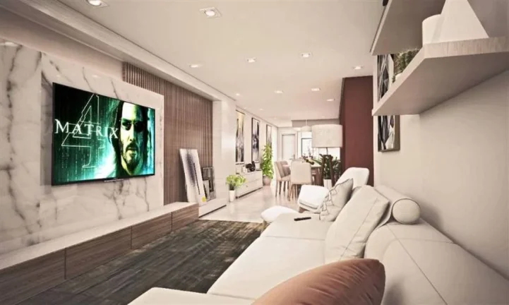 Imagem APARTAMENTO COM 129.98 m² - GUILHERMINA - PRAIA GRANDE SP