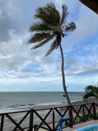 Imagem Casa na PRAIA DO COQUEIRO (Porteira fechada), VISTA PARA O MAR, pé na areia, à venda por R$ 2.000.000,00 - Coqueiro - Luís Correia/PI