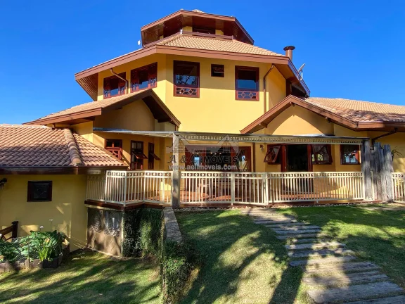 Imagem Casa à venda em Campos do Jordão – Linda casa com 7 suítes