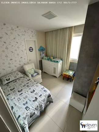 Imagem APARTAMENTO NO DIAMOND ALTO DO ITAIGARA ANDAR ALTO NASCENTE 3 SUÍTES E GABINETE INFRA E DUAS VAGAS INICIAIS. 