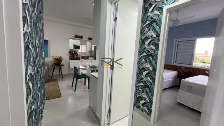 Imagem APARTAMENTO PRAIA GRANDE com 2 dormitórios sendo 1 suíte,1 vaga de garagem,sala 2 ambientes,varanda gourmet com churrasqueira