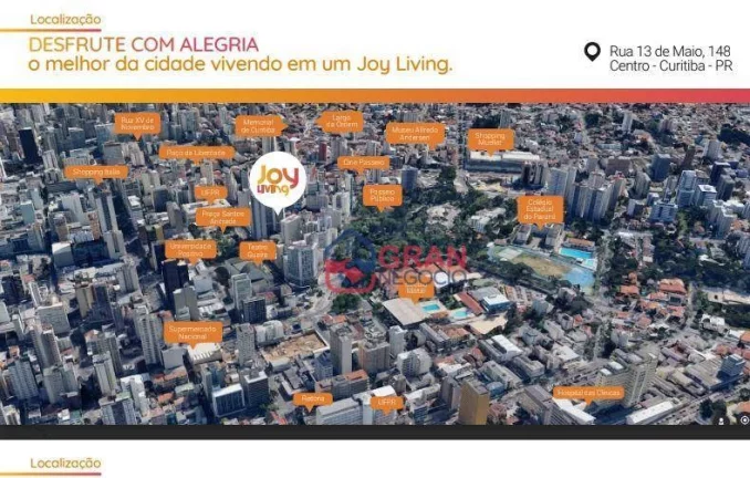 Imagem Studio à venda no Centro - Curitiba/PR