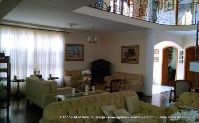 Imagem Casa com 4 dormitórios à venda, 386 m² por R$ 2.500.000,00 - Granja Viana - Cotia/SP