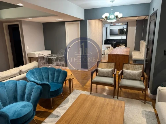 Imagem Apartamento à venda no Jardim Paulista, MOBILIADO, em São Paulo-SP: 2 quartos, 1 suíte, 1 vaga de garagem - 112m². Aproveite!