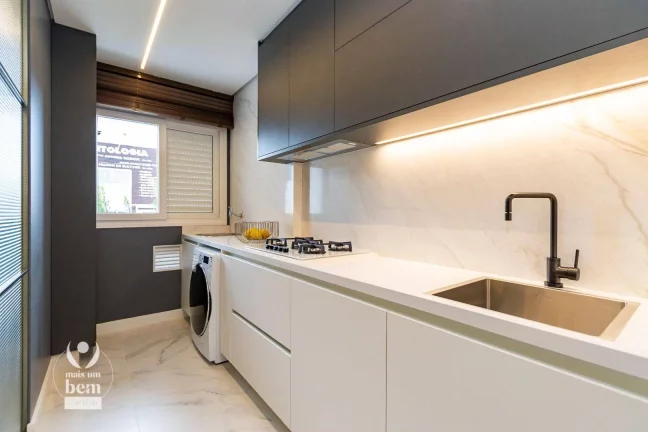 Imagem Lindo apartamento no Ecoville com 3 quartos (1 suíte), sacada com churrasqueira 2 vagas de garagem à venda por R$ 1.126.480,51 - Curitiba/PR