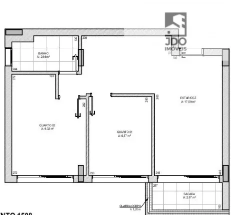 Imagem Apartamento a Venda no bairro Portão - Curitiba, PR