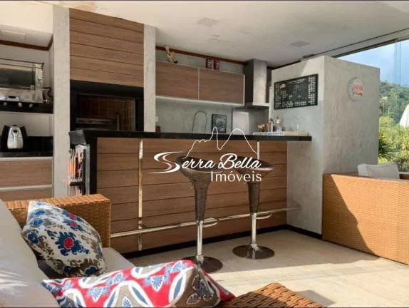 Imagem Casa com 4 dormitórios à venda, 410 m² por R$ 2.590.000,00 - Parque do Imbui - Teresópolis/RJ