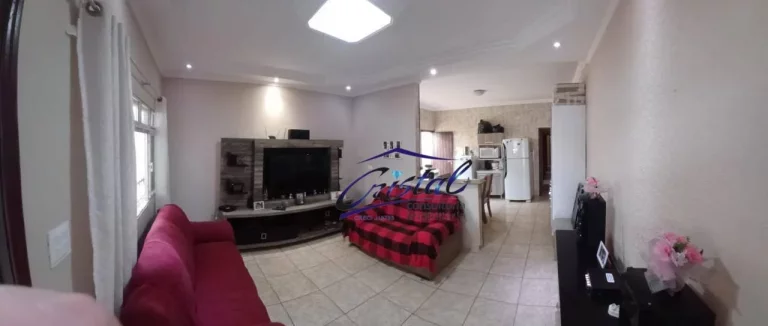 Imagem Casa com 3 dormitórios à venda, 114 m² por R$ 495.000 - Maracanã - Praia Grande/SP