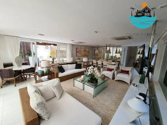 Imagem Casa a Venda em Juquehy Frente ao Mar, Aluguel Mas 12 pessoas, com 5 Suítes, vista ao mar, 350m² de área construída | Juquehy Imobiliária