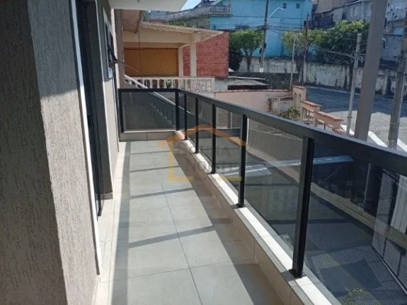 Imagem Apartamento com 53,17m², 2 dormitórios, banheiro, sala com varanda, cozinha e área de serviço. O...