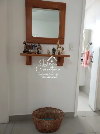 Imagem Apartamento lado praia Enseada, Guarujá-SP! 2 quartos, 2 salas, 2 banheiros, 1 vaga, 77m².