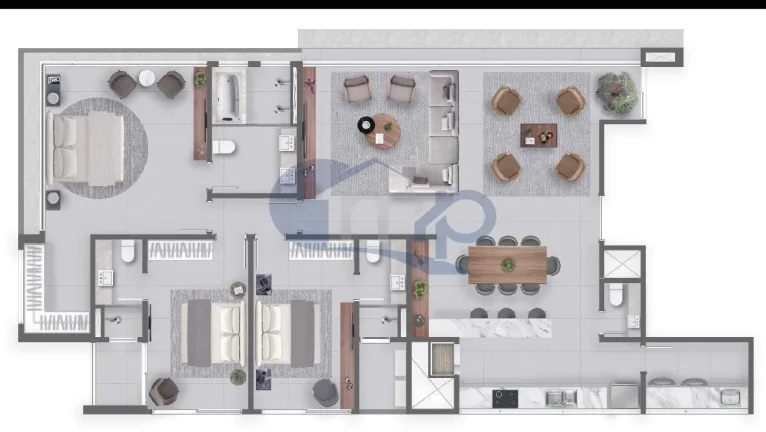 Imagem Apartamento a venda com 3 suites no Predial em Torres/RS