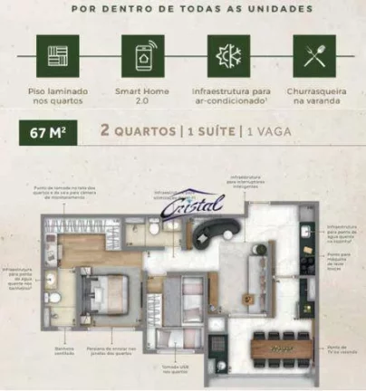 Imagem Apartamento com 2 quartos à venda, 67 m² - Freguesia do Ó - São Paulo/SP