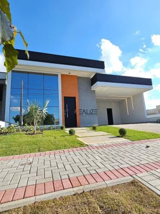 Imagem Casa moderna com 3 suítes à venda, 191 m² por R$ 1.590.000 - Condomínio Fechado - Indaiatuba/SP