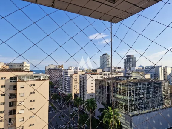 Imagem Apartamento à VENDA, com serviço de Flat e vista mar no coração do Gonzaga