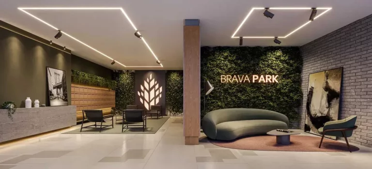 Imagem Apartamento em construção com 2 suítes e 2 vagas de garagem na Praia Brava de Itajaí