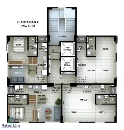 Apartamento 1 Quarto Recife - PE - Boa Viagem