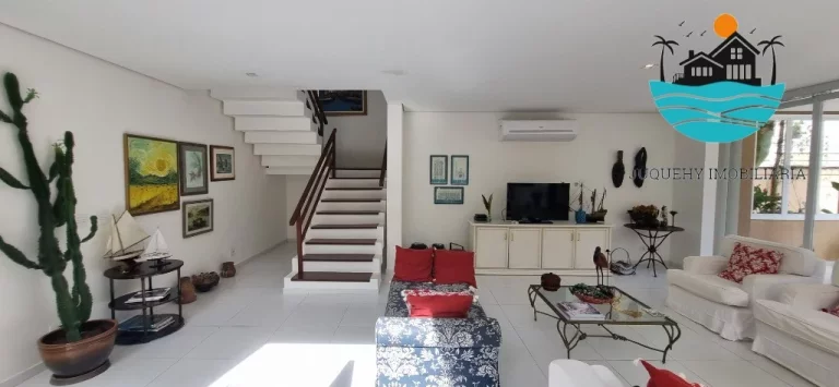 Imagem Imóvel para Alugar em Juquehy com, 6 suítes, piscina, churrasqueira a 250m da praia | Juquehy Imobiliária