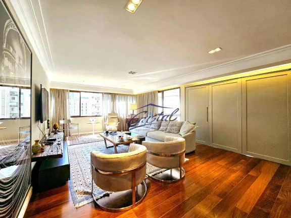 Imagem Apartamento com 3 dormitórios (3 suítes) à venda, 162 m² - Moema - São Paulo/SP
