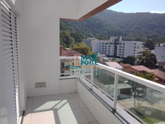 Imagem Linda Cobertura com uma Vista para Serra e Parcial para o Mar na Toninhas em Ubatuba SP