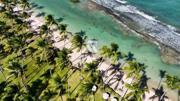 Imagem FLAT MOBILIADO À VENDA – BEIRA-MAR NA Praia dos Carneiros Condomínio No Mar Carneiros | Construtora DUE