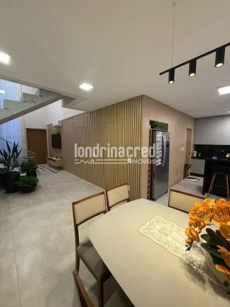 Imagem Sobrado de Alto Padrão no Bella Vitta – 3 Suítes, Mobiliado, Sofisticado e Pronto para Morar em Londrina/PR