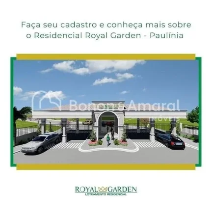 Imagem Terreno à Venda no Condomínio Royal Garden, Paulínia/SP

Excelente terreno com topografia plana e...
