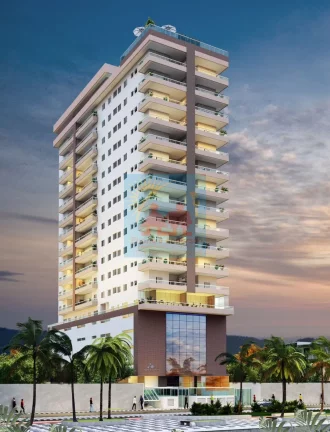 Imagem Apartamento Frente Mar Praia Grande, 2 vagas, Unidades a partir de 593.130,00