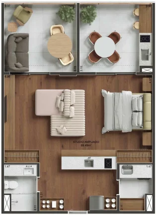 Imagem APARTAMENTO RESIDENCIAL em Rio de Janeiro - RJ, Botafogo