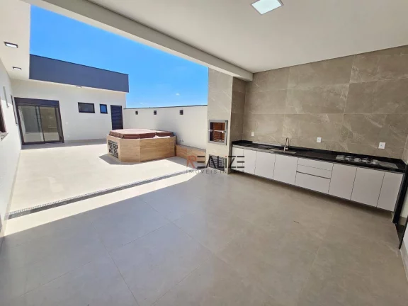 Imagem Casa com 3 suítes e quintal à venda, 186 m² por R$ 1.650.000 - Condomínio Park Gran Reserve - Indaiatuba/SP