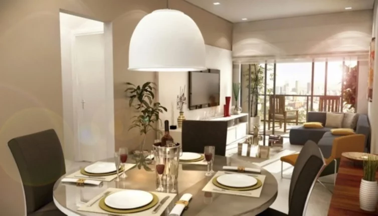 Imagem Apartamento de luxo no Condomínio Guedala Mix: 1 quarto, 1 suíte, 2 banheiros, 2 vagas, 84m² em São Paulo-SP.