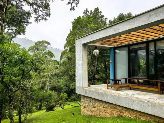 Imagem Contemplação e Design: O Equilíbrio Perfeito no Campestre