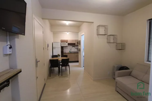 Apto 1 dorm. mobiliado para aluguel, bairro Centro Histórico, Porto Alegre/RS - AP2741