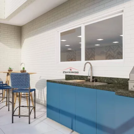 Imagem Apartamento à venda, 64 m² por R$ 443.000,00 - Vila Assunção - Praia Grande/SP