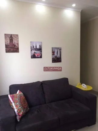 Imagem Apartamento com 2 dormitórios à venda, 59 m² por R$ 450,000 - Picanco - Guarulhos/SP