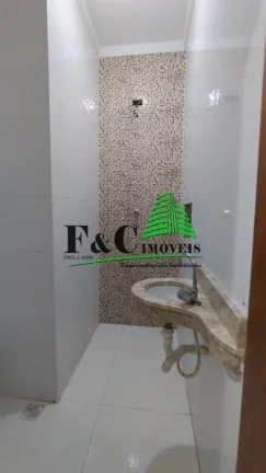 Imagem Casa / Sobrado para Venda em Praia Grande, Melvi, 2 dormitórios, 1 banheiro, 1 vaga