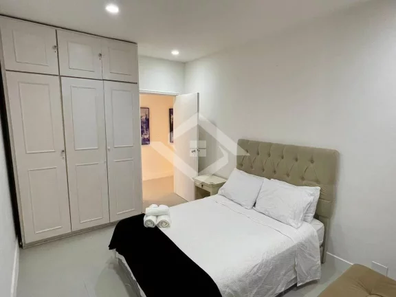 Imagem Alugo apartamento na av Atlantica vista mar com garagem