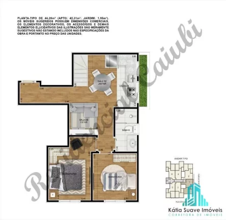 Imagem Cobertura para Venda em Santo André / SP no bairro Jardim Stella