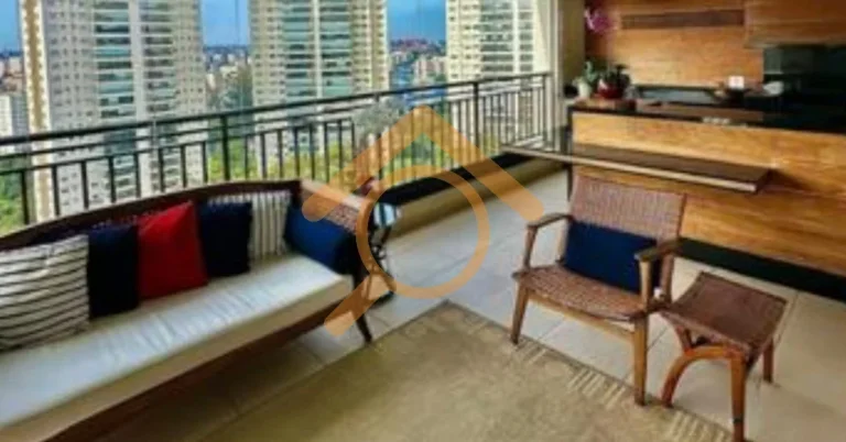 Imagem Apartamento de luxo no Condomínio Domínio Marajoara: 3 quartos, 3 suítes, 2 salas, 5 banheiros, 3 vagas, 190m² em SP. Venha conferir!