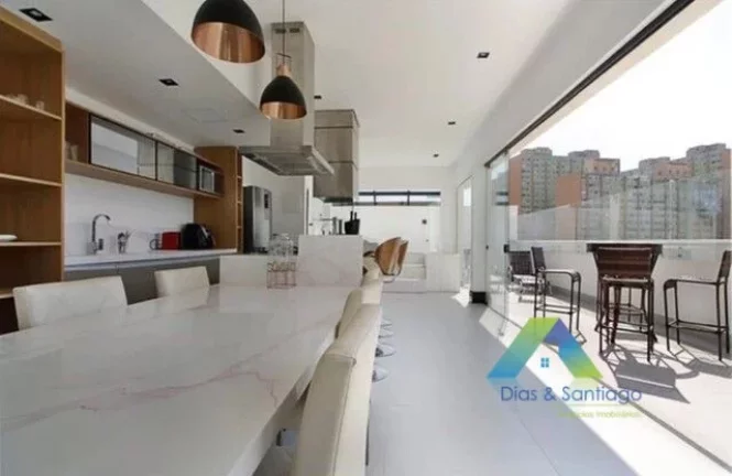 Imagem VILA MARIANA Cobertura 212M², designer moderno 3 dormitórios, espaço gourmet com Jacuzzi, 4 vagas, a 800M², da estação do metro Ana Rosa !!!