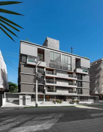 Imagem Apartamento Duplex mobiliado com 3 dormitórios sendo 3 suítes e 2 vagas de garagem - Jurerê/SC