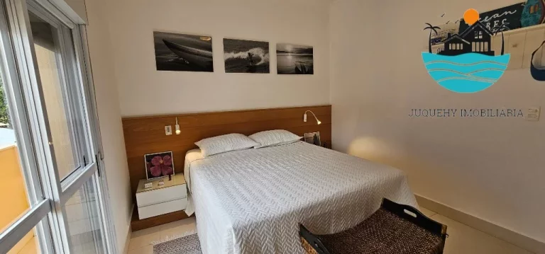 Imagem Aluguel para Temporada em Juquehy com, 4 dormitórios, 02 suítes, 250m da praia - Acomodação máx. 8 pessoas | Juquehy Imobiliária